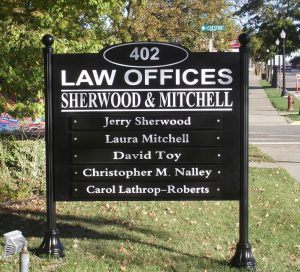 post and panel signs in Lake County IL